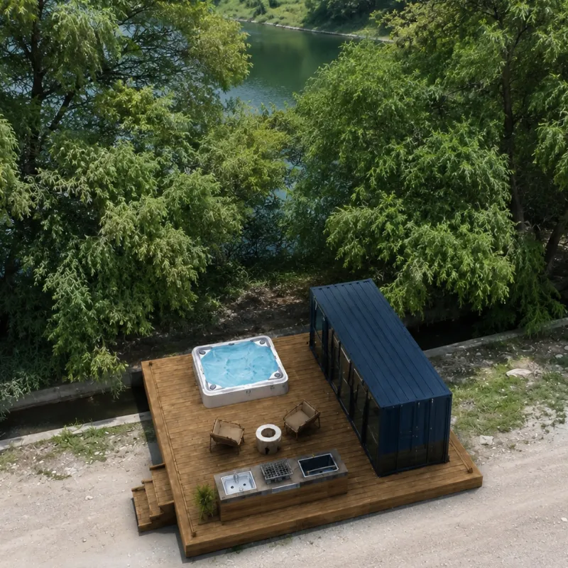 GLAMPING CONTENEDOR "FRESNO"