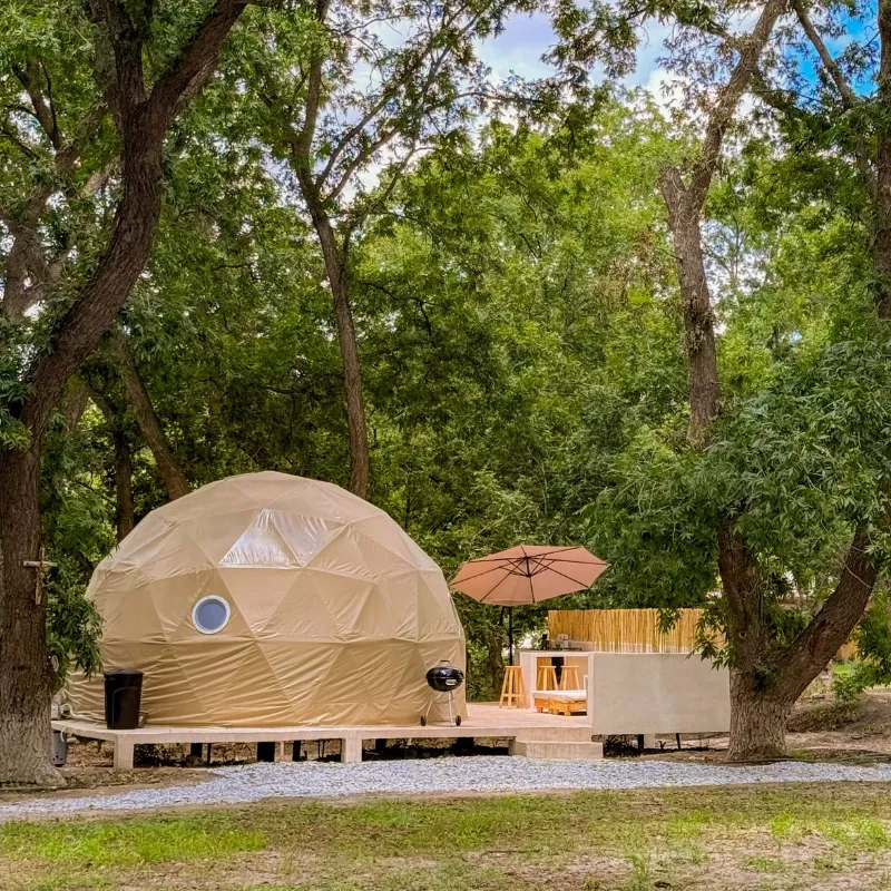 GLAMPING DOMO "BOHO"