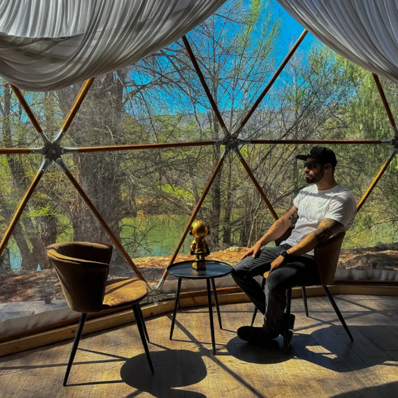 GLAMPING TIPO DOMO “EL SABINO”