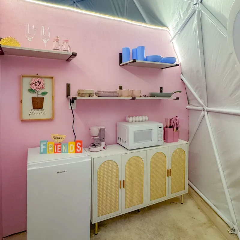 GLAMPING TIPO DOMO "VINTAGE"