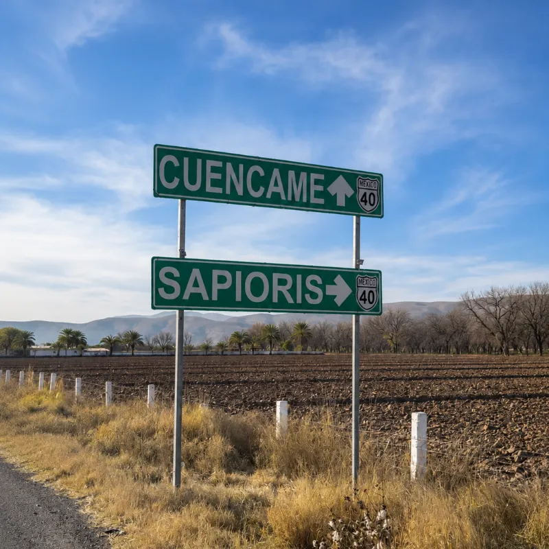 caminos Sapioris Durango , cuencame