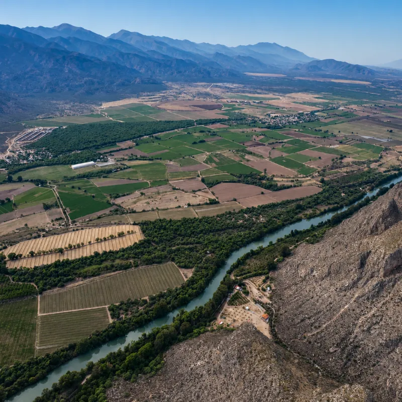 Toma area - sapioris durango - rio nazas - cañon de fernandez