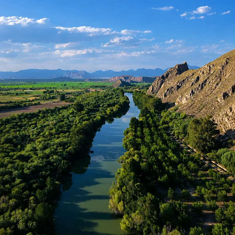 Sapioris Durango y rio nazas dron